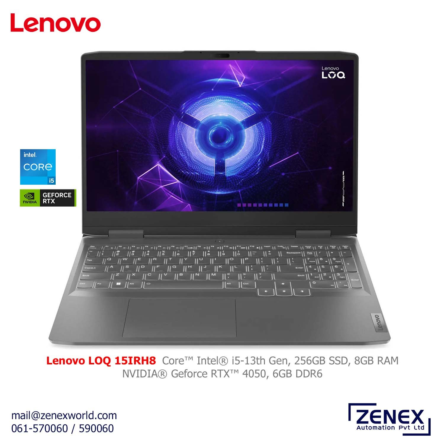 ZENEX-LOQ LENOVO Lenevo LOQ 15IRH8 - Image 1