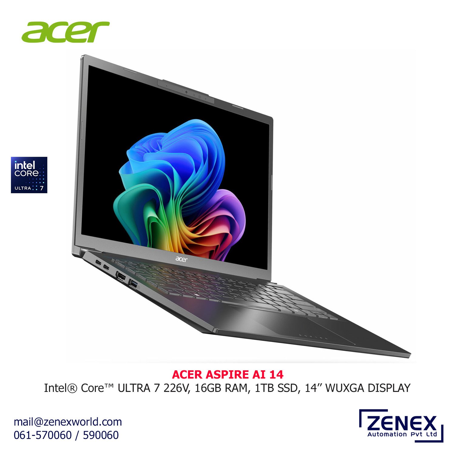 Zenex-Acer-Aspire-AI-14-Ultra7_1 ACER ASPIRE AI 14 - Image 1