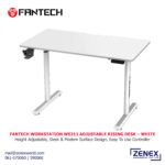 FANTECH WORKSTATION WS311 ADJUSTABLE RISING DESK – WHITE