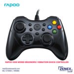 Rapoo V600 Wired Ergonomic Vibration Shock Controller Gamepad
