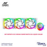 ANT ESPORTS ICE CHROMA 360MM WHITE AIO LIQUID COOLER