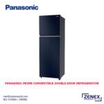 PANASONIC PRIME CONVERTIBLE DOUBLE DOOR REFRIGERATOR (NR-TG368BPAX)