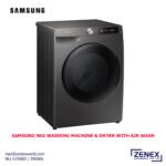 SAMSUNG 9KG FRONT LOAD WASHING MACHINE DRYER WITH AIR WASH