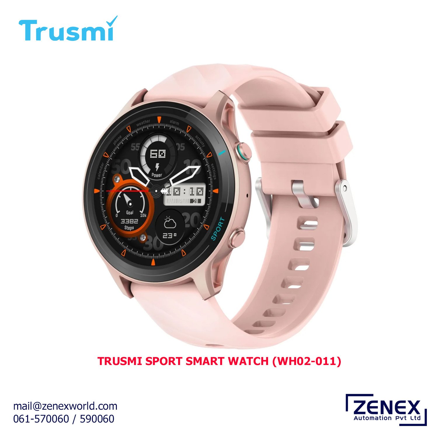 Zenex-Trusmi-Sport-Smart-Watch-WH02-011_1 TRUSMI SPORT SMART WATCH (WH02-012) - Image 1