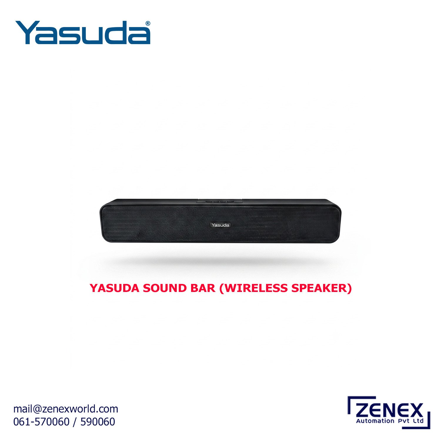 Zenex-Yasuda-Sound-Bar_1 YASUDA YS-SB01 PORTABLE SOUND BAR - Image 1
