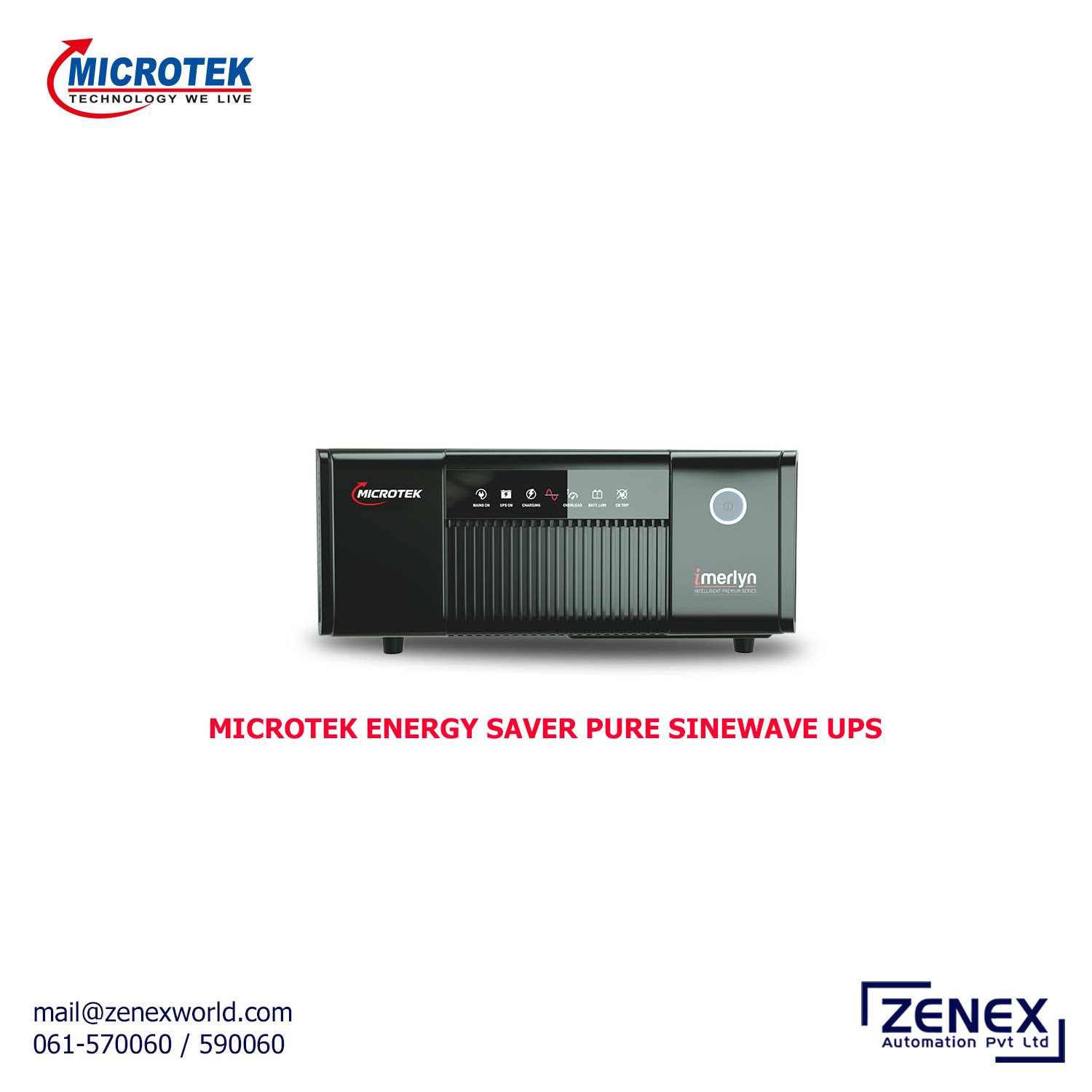 Zenex-Microtek-Imerlyn-1050-(12V)-UPS_1 MICROTEK IMERLYN 1050 (12V) UPS - Image 1