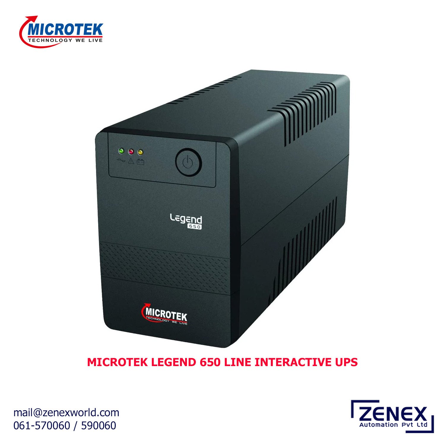Zenex-Microtek-Legend-650-Line-Interactive-UPS_1 MICROTEK LEGEND 650 LINE INTERACTIVE UPS - Image 1