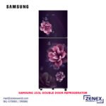 SAMSUNG 253L DOUBLE DOOR REFRIGERATOR (RT40H28WNCPIM)