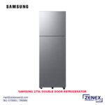 SAMSUNG 275L DOUBLE DOOR REFRIGERATOR (RT40H30WNPIM)