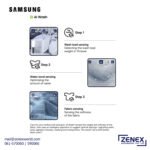 SAMSUNG 8KG TOP LOAD WASHING MACHINE (WA40F08D1CIM) - Image 3