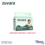 ZUVARA BABY TAPE DIAPER - S (PACK OF 40)