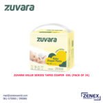 ZUVARA VALUE SERIES TAPED DIAPER -XXL (PACK OF 24)